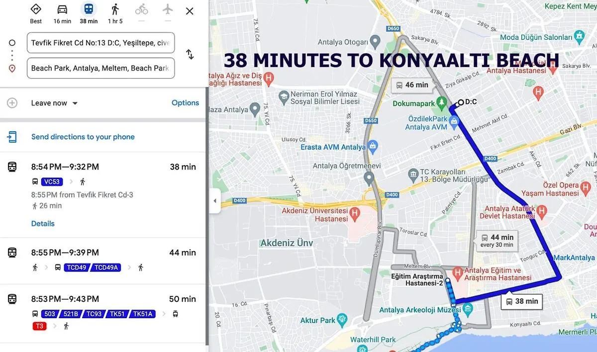 Apartmán Big Flat 20 Minutes To Oldtown Antalya